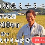 前田自然農法米ミナミニシキ