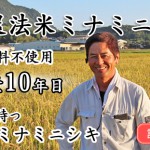 前田自然農法米ミナミニシキ