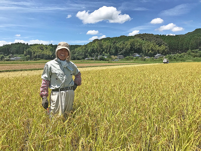 川﨑自然栽培米ササニシキを作る天草の自然栽培米農家、川崎さんの想い