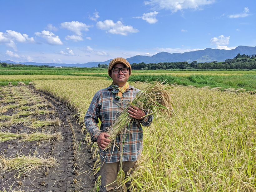 自然栽培米ササニシキを南阿蘇で復活させた大森さんの想いと志