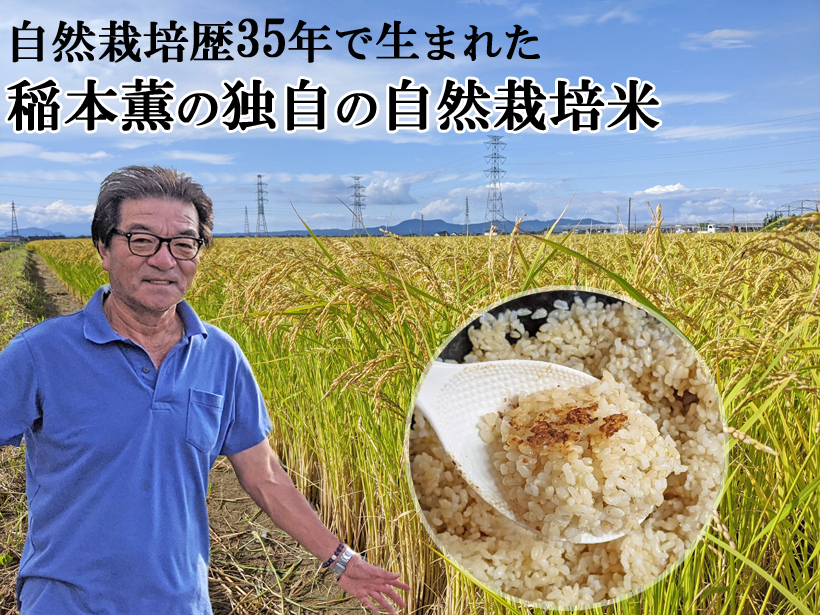 稲本薫の自然栽培米