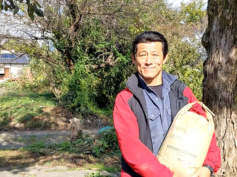 自然栽培米農家松本一宏とイセヒカリ