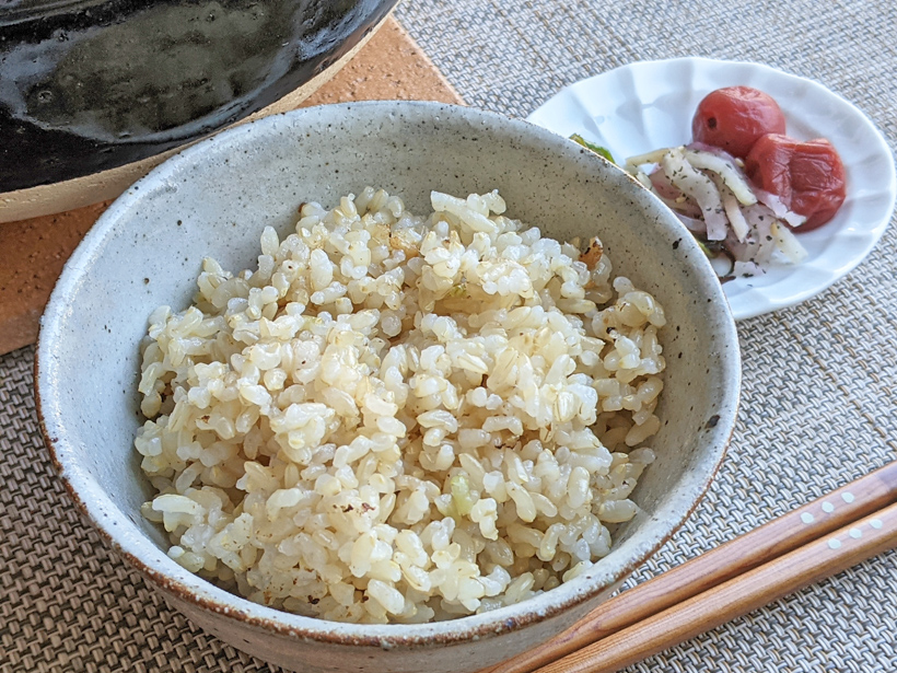 松本自然栽培米玄米