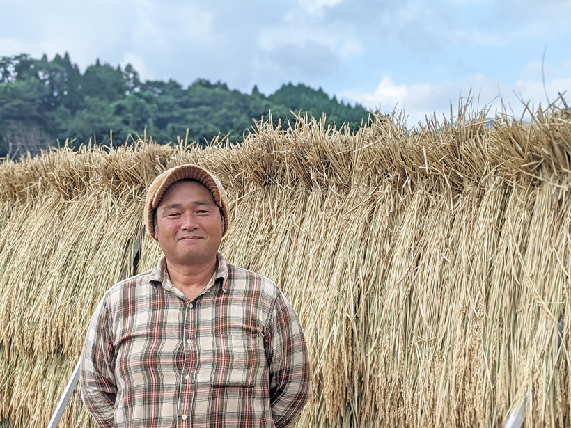 自然栽培米農家大森博の天日干し米