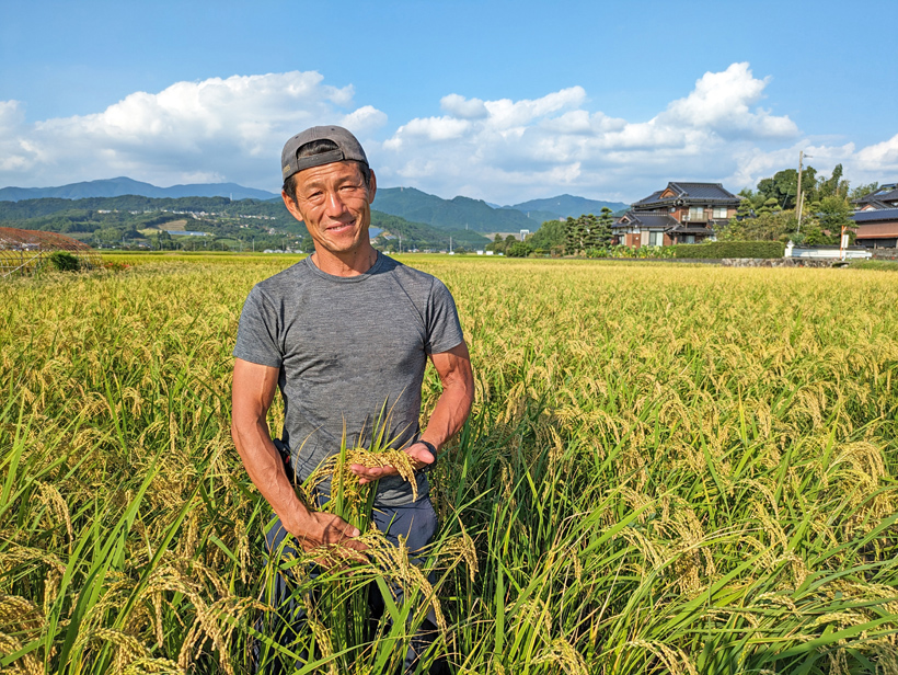 自然栽培米農家松本一宏さん
