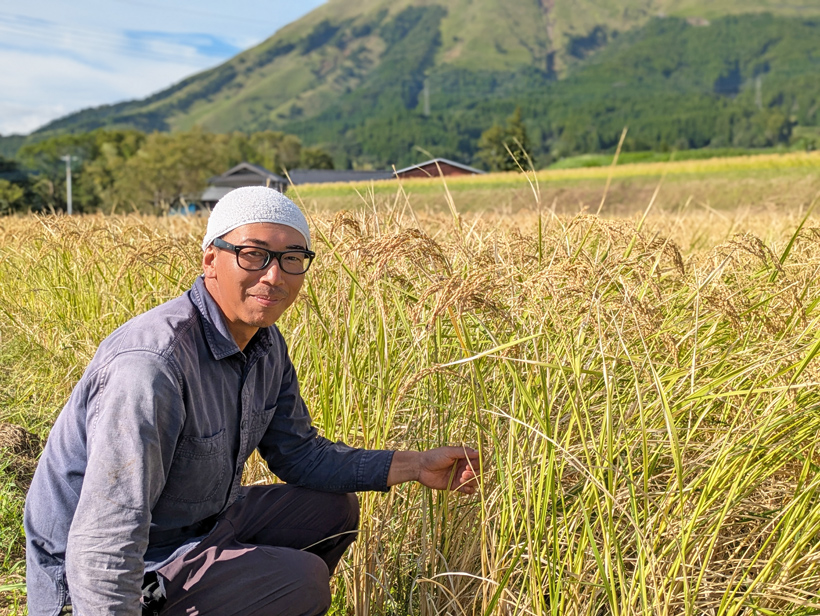 赤城さんと自然栽培米