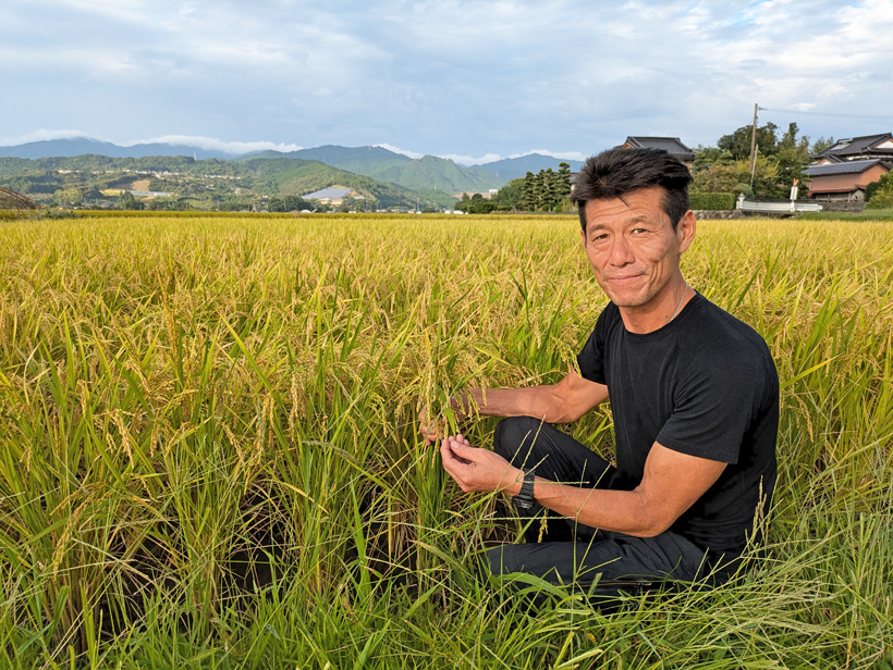 松本一宏さんと稲