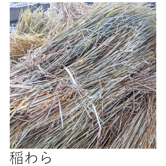 自然栽培稲わら