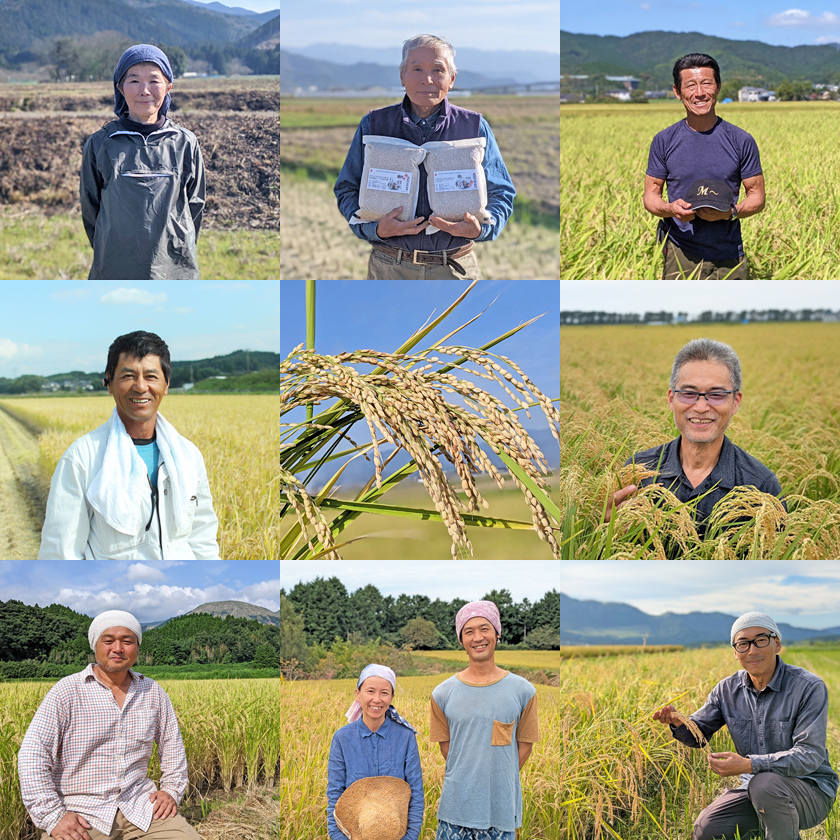 伝統の自然栽培米の農家